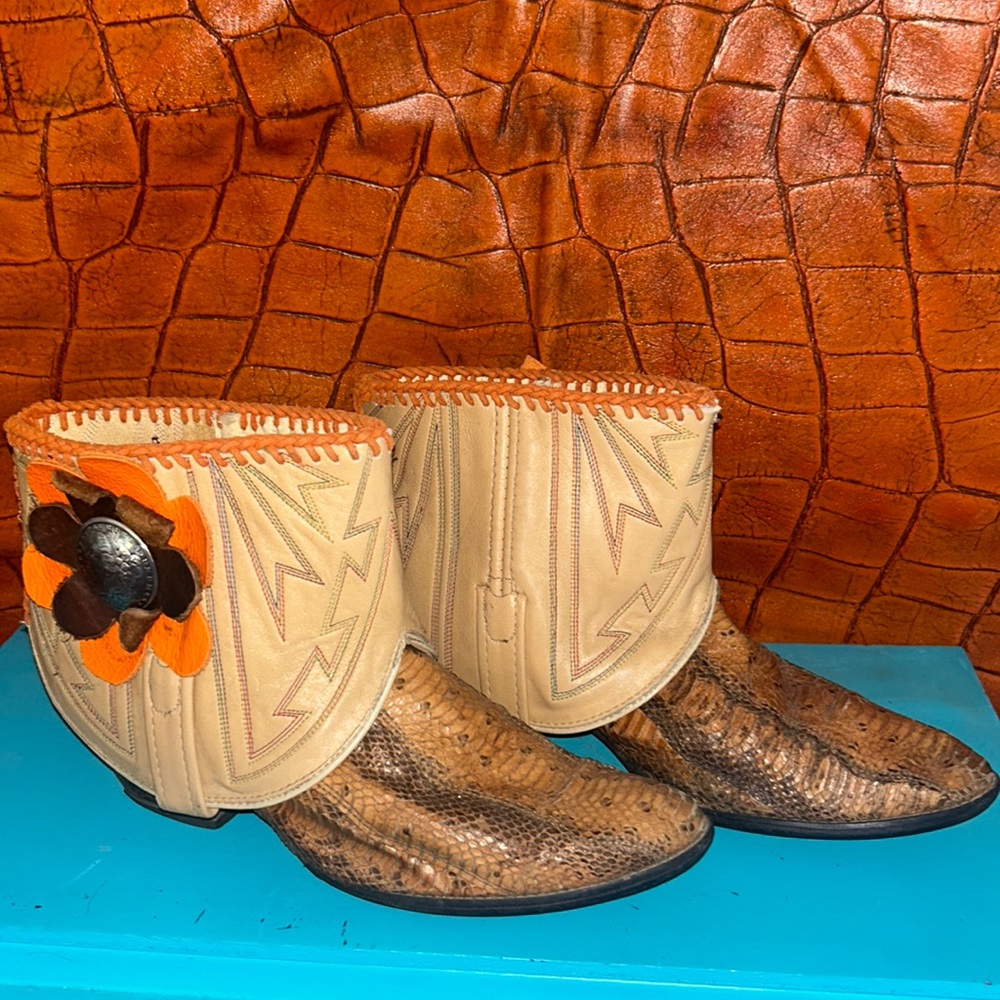 Western vintage booties
